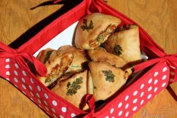 фото рецепта Хлебцы с сыром и петрушкой