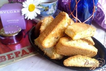 фото рецепта Cantuccini с миндалем и фисташками