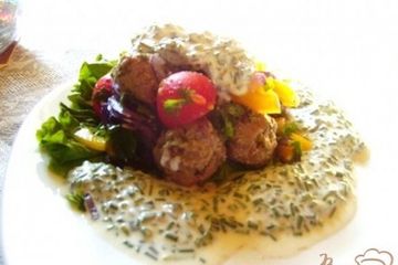 фото рецепта Салат Мясные шарики