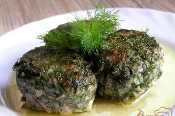 фото рецепта Мясные котлеты в укропной панировке