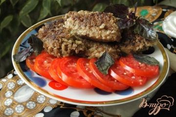 фото рецепта Котлеты из печени с рисом