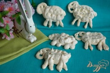 фото рецепта Барашки из безе