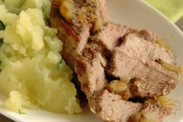 фото рецепта Мясо, запеченное с киви