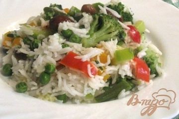 фото рецепта Овощи с рисом