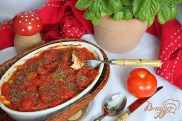 фото рецепта Курица Каччиаторе, приготовленная по-итальнски