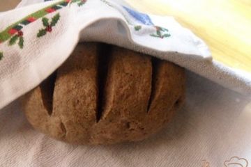 фото рецепта Пшеничный хлеб с льняной мукой