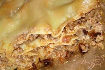 фото рецепта Лазанья под розовым соусом