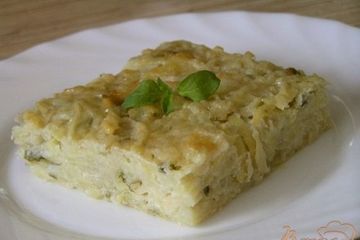 фото рецепта Картофельная запеканка с сыром и зеленью