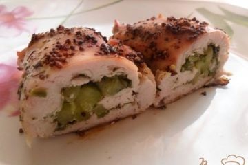 фото рецепта Куриный рулет с цуккини