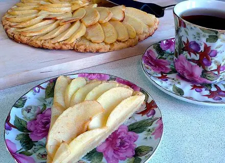 Яблочный пирог маман Бланк