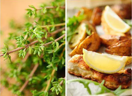 Fish and chips с тимьяном