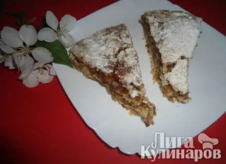 Пирог Яблоневый цвет