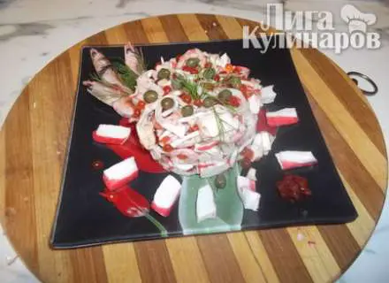 Салат Трайдент