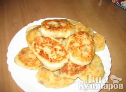 Картофельные котлетки Остатки-сладки