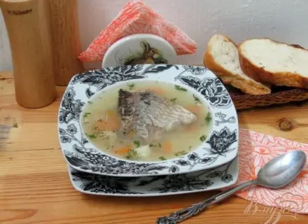 Суп с карасём