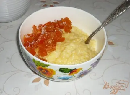 Кукурузная каша с цукатами