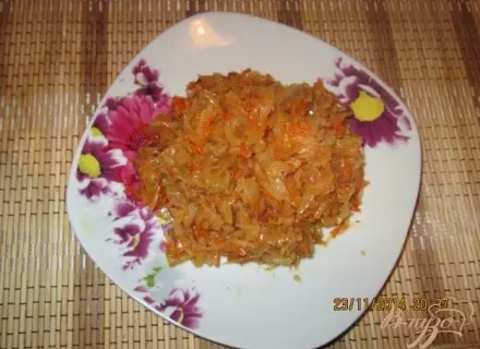 Тушеная капуста