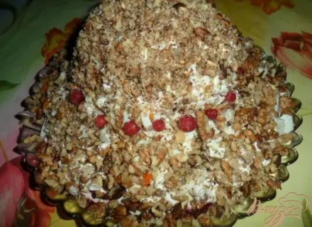 Салат Соломенная шляпа