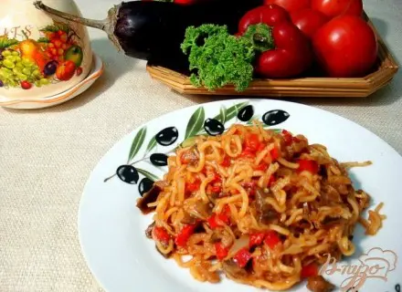 Локшина с овощами