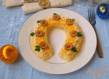 Салат Подковка