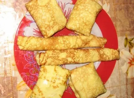 Блинчики с мяском