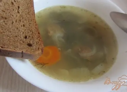 Суп котлетный