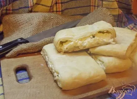 Плацинда с творогом и яйцом