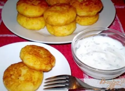 Картофляники с сыром