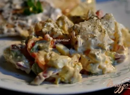 Салат картофельный Аллилуйя
