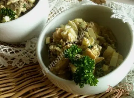 Салат Бородинский