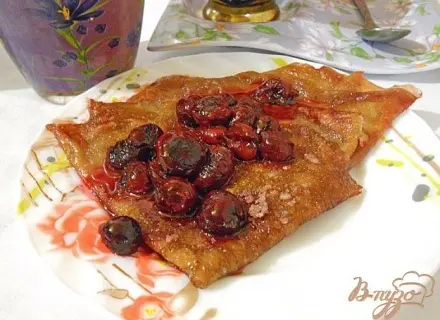 Фламбированные блинчики