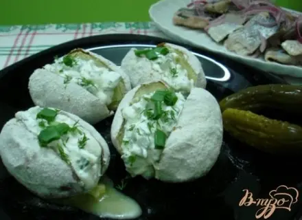Картофель печёный