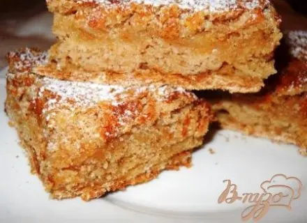Яблочный венгкрский пирог Лентяйка